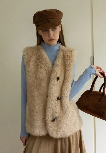 Chic Light Blue Ruffle Trim Turtleneck Sweater