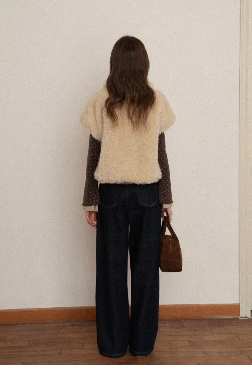 Button-Up Warm Fleece Vest for Winter