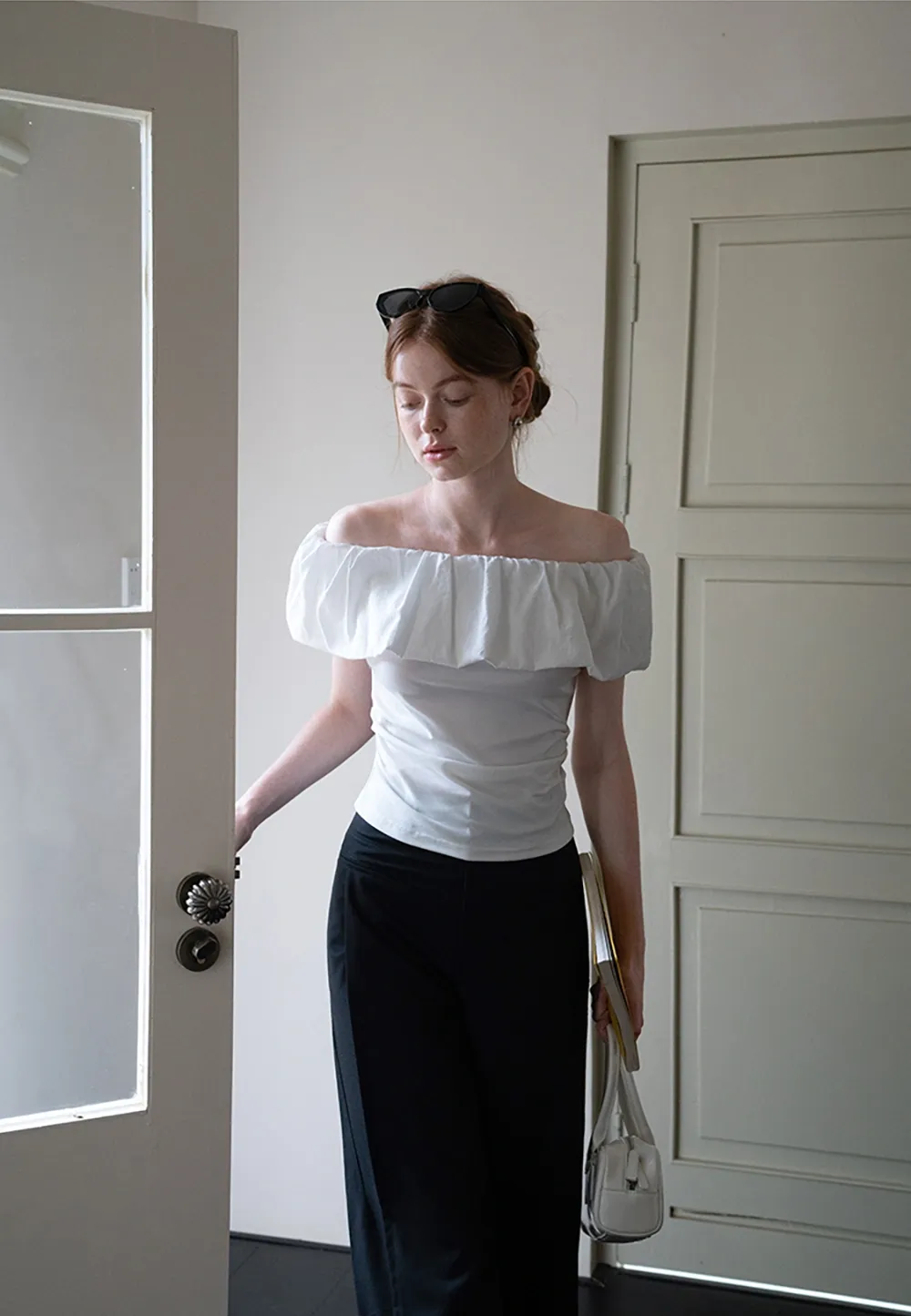 Women’s Off Shoulder Puff Sleeve Top