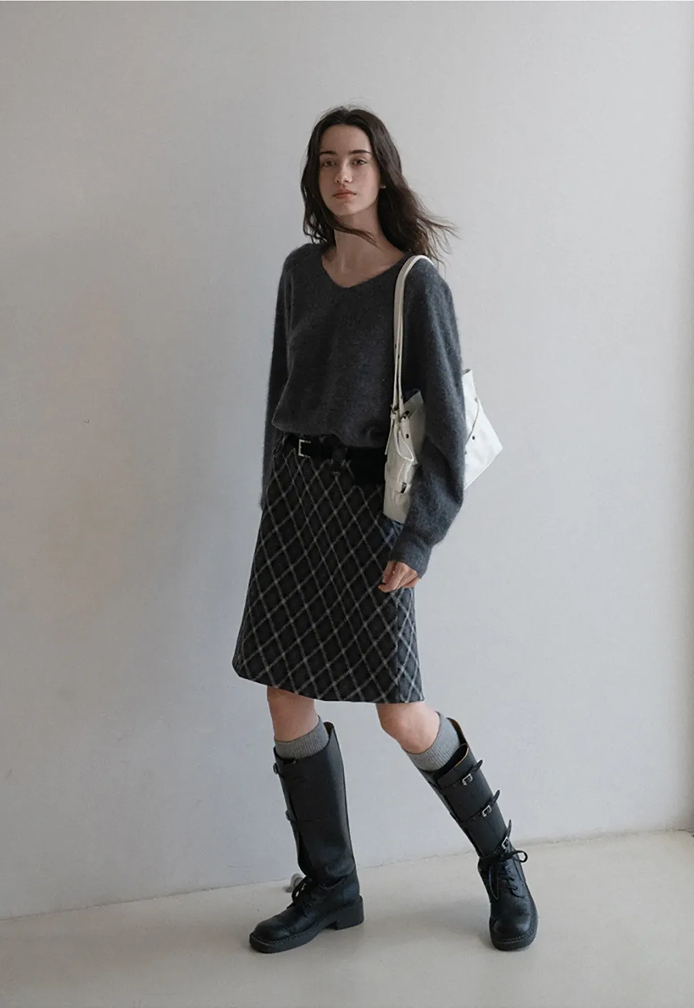 Cozy V-Neck Long Sleeve Sweater