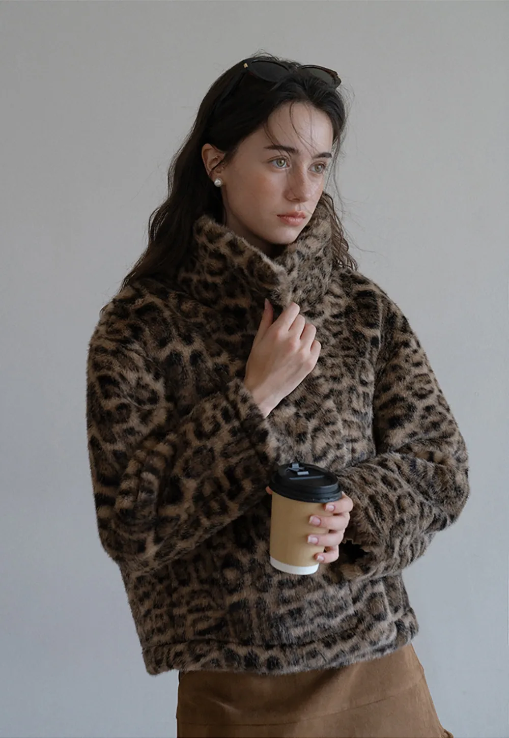 Ruffle Hem A-Line Mini Skirt