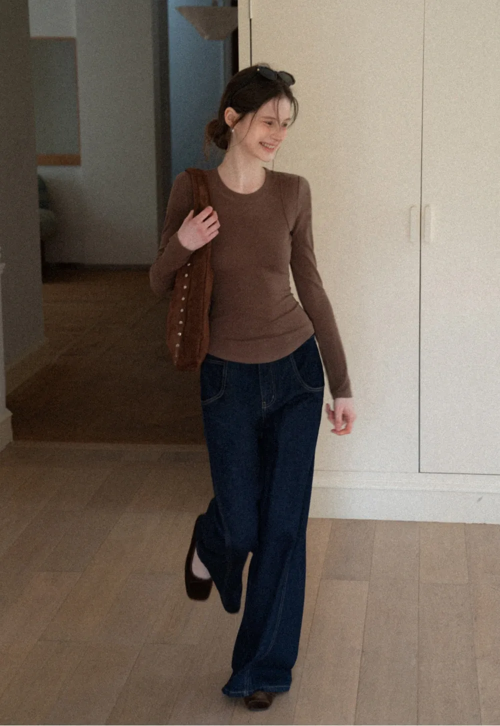 Women Classic Long Sleeve Top