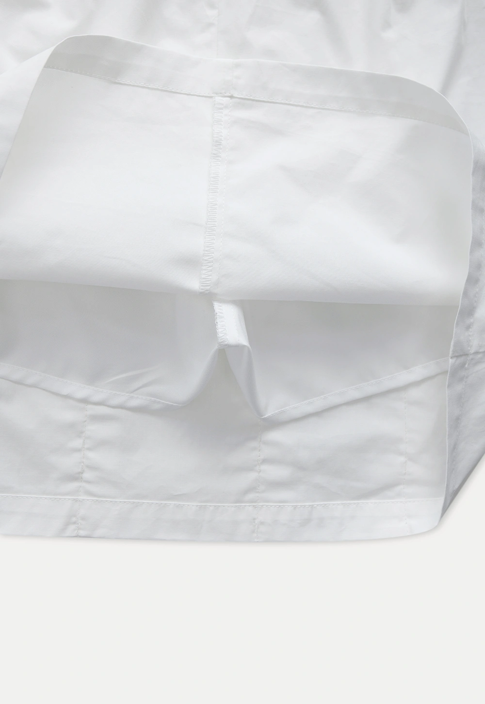 Women’s White Ruffled Skirt