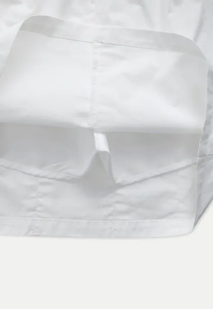 Women’s White Ruffled Skirt