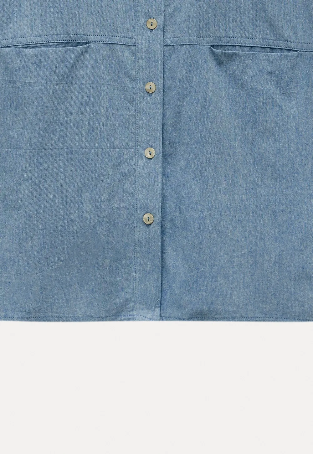 Women’s Denim Button Down Shirt