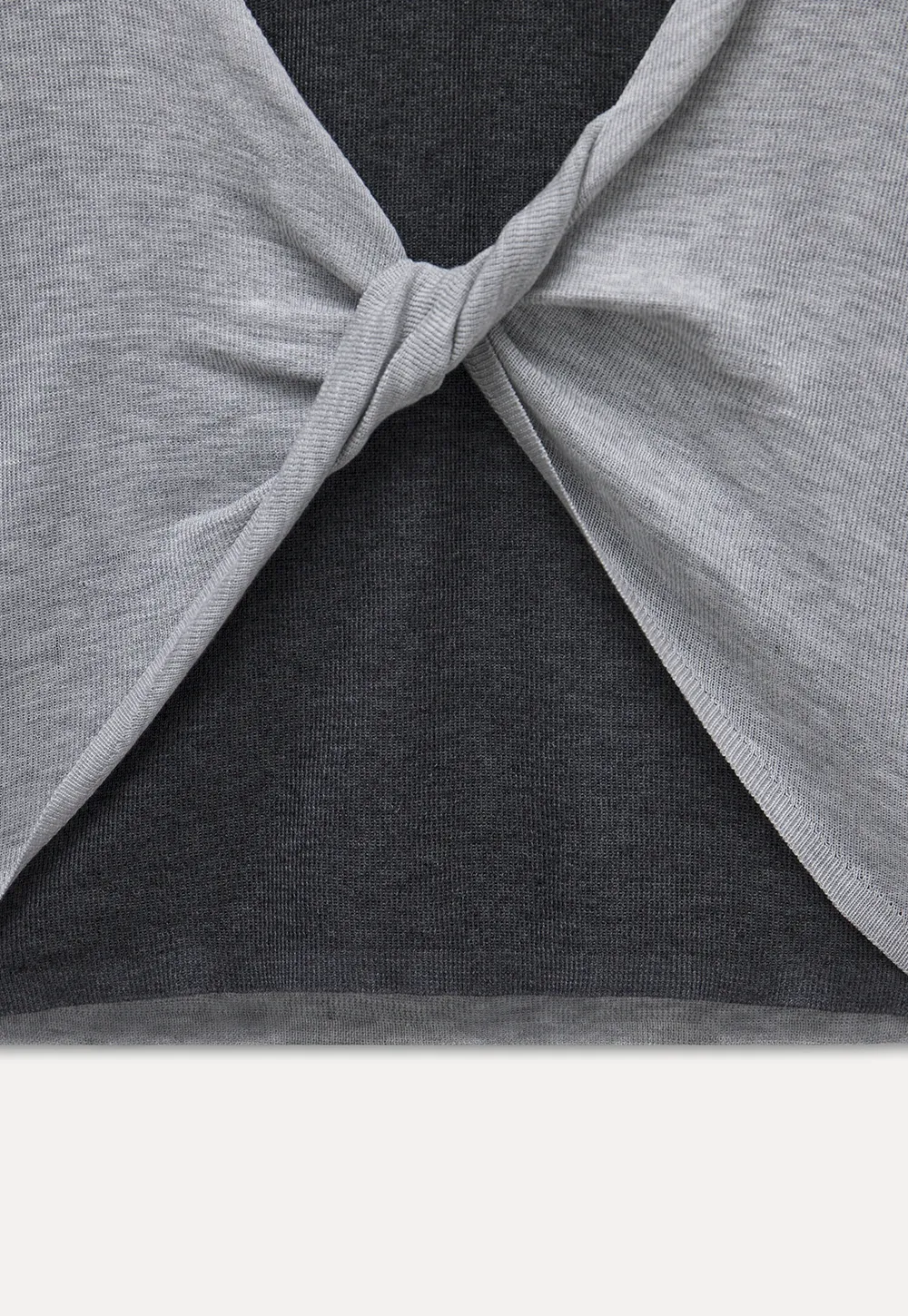 Layered Knot Front Tee