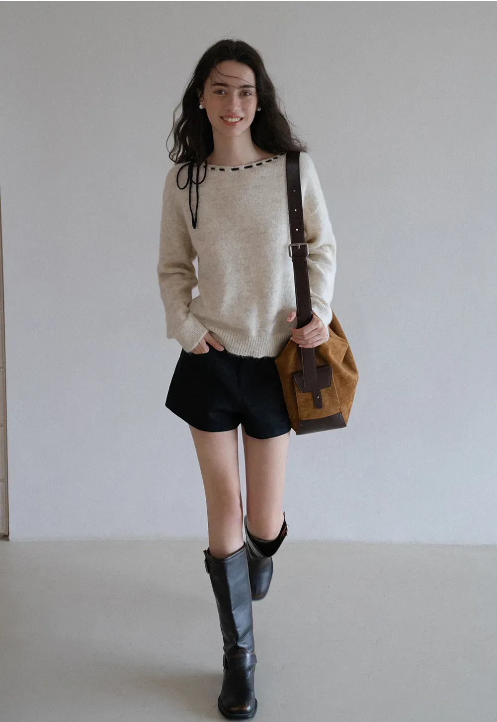 Belted Pocket Shorts