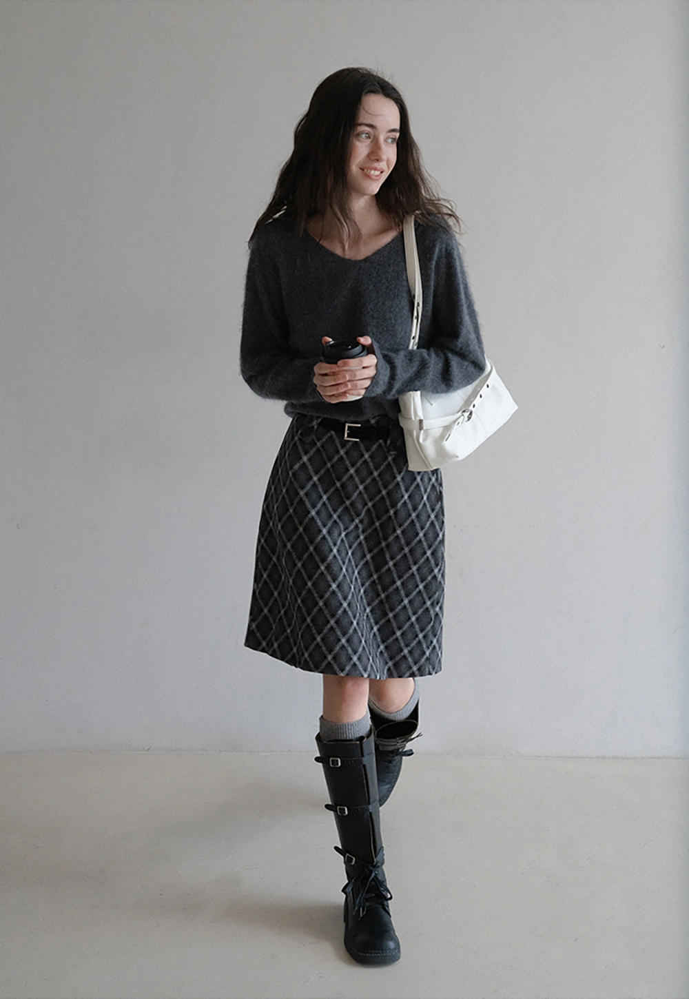 Cozy V-Neck Long Sleeve Sweater