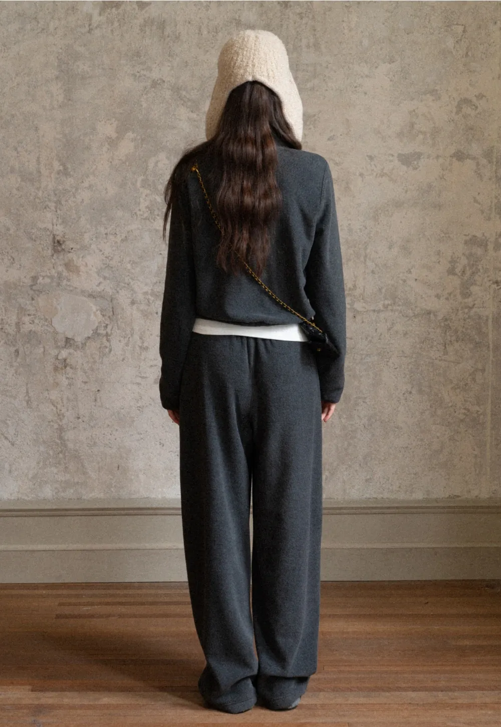 Women Fleece Jacket and Sweatpants Set