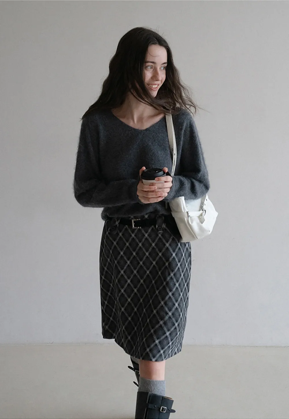 Cozy V-Neck Long Sleeve Sweater