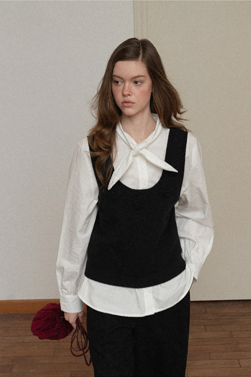 Floral Applique Knit Tank Top