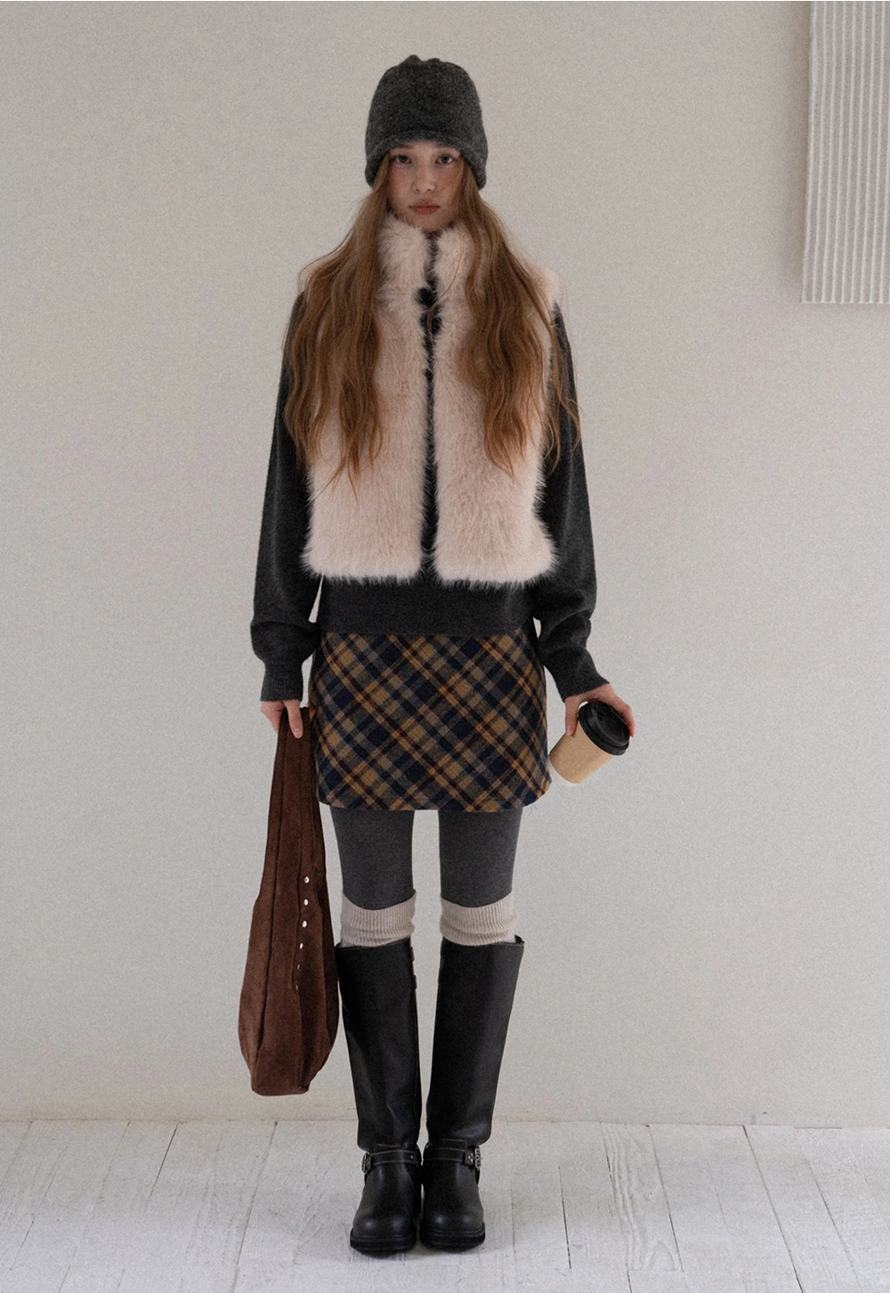 Women Basic Knit Hoodie Long Sleeve Pullover Sweater