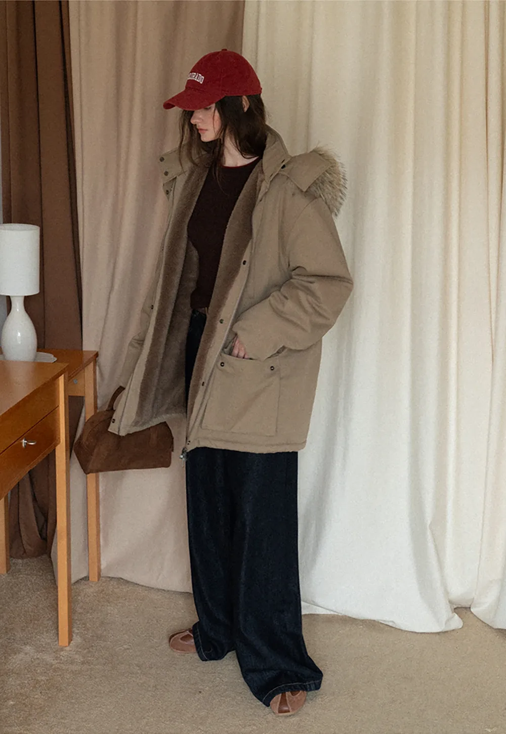 Women Long Sleeve Crop Knit Top