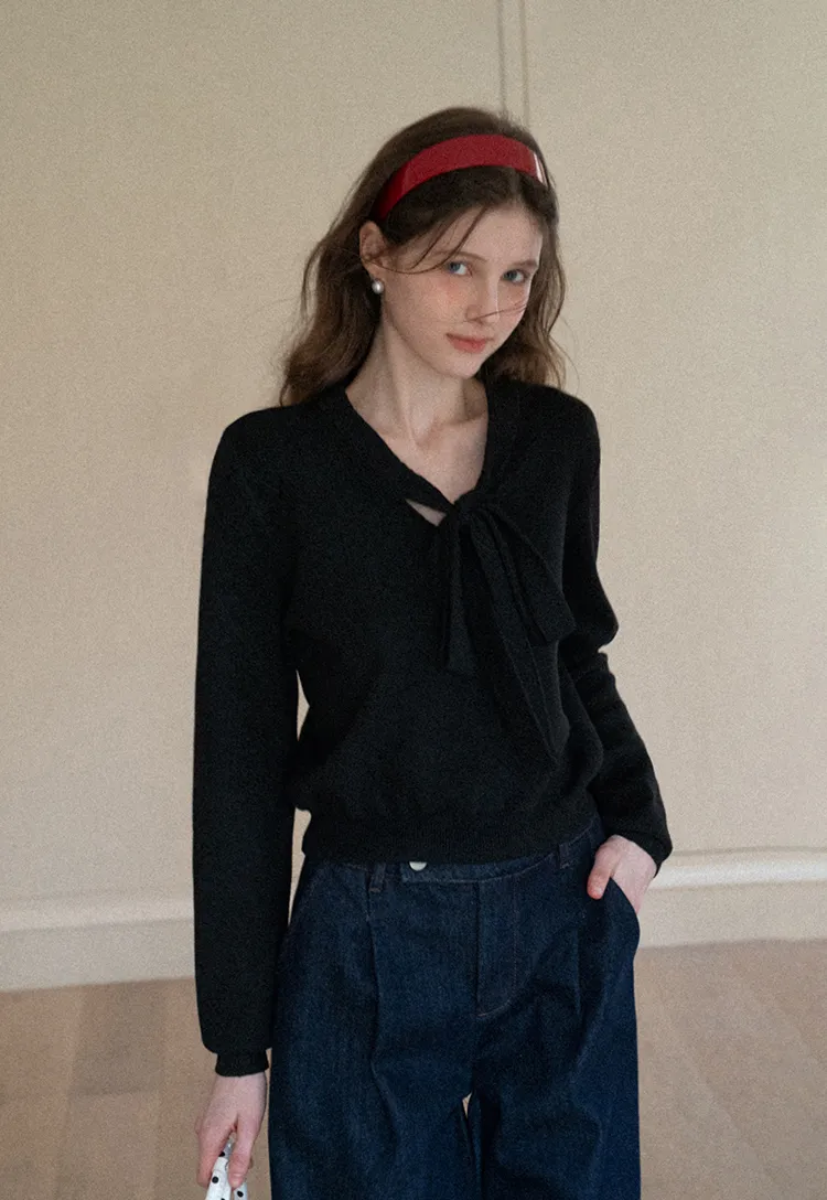 Crewneck Knit Sweater