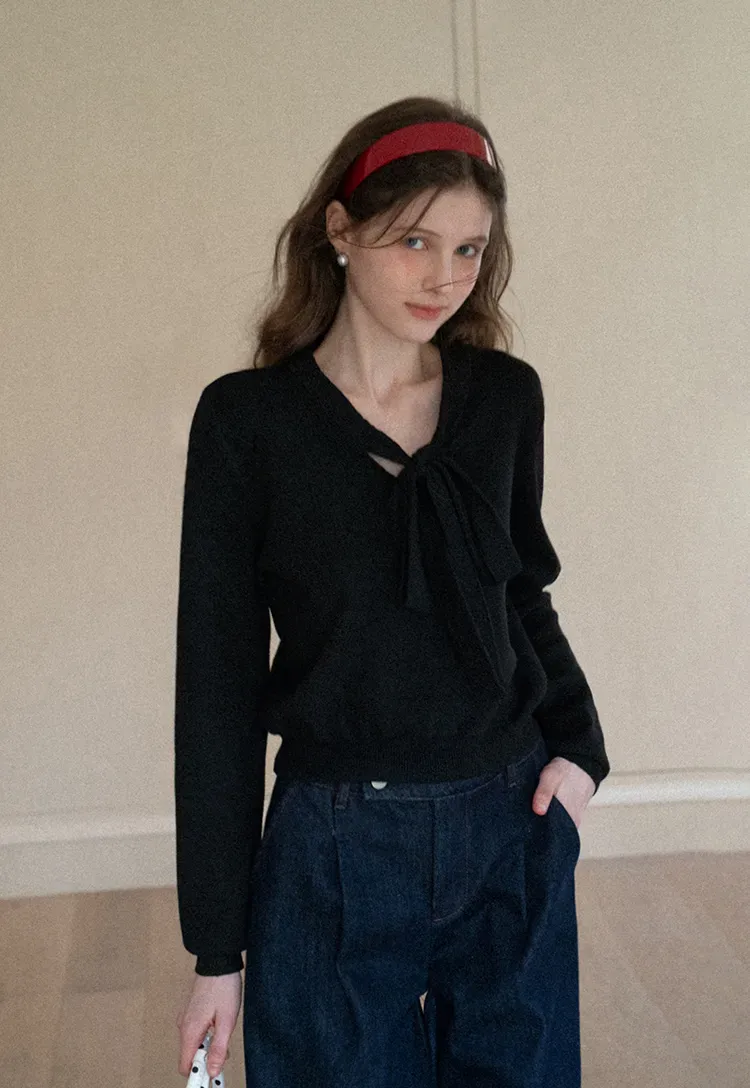 Crewneck Knit Sweater