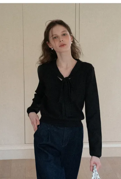 Crewneck Knit Sweater