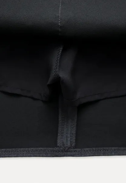 Women’s A-Line Mini Skirt with Ruffle Bow Details