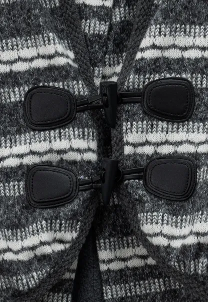 Retro Stripe Fleece Jacket