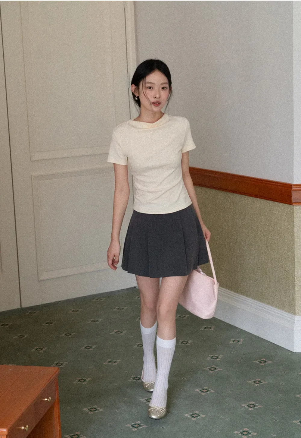 Short Sleeve Crew Neck T Shirt