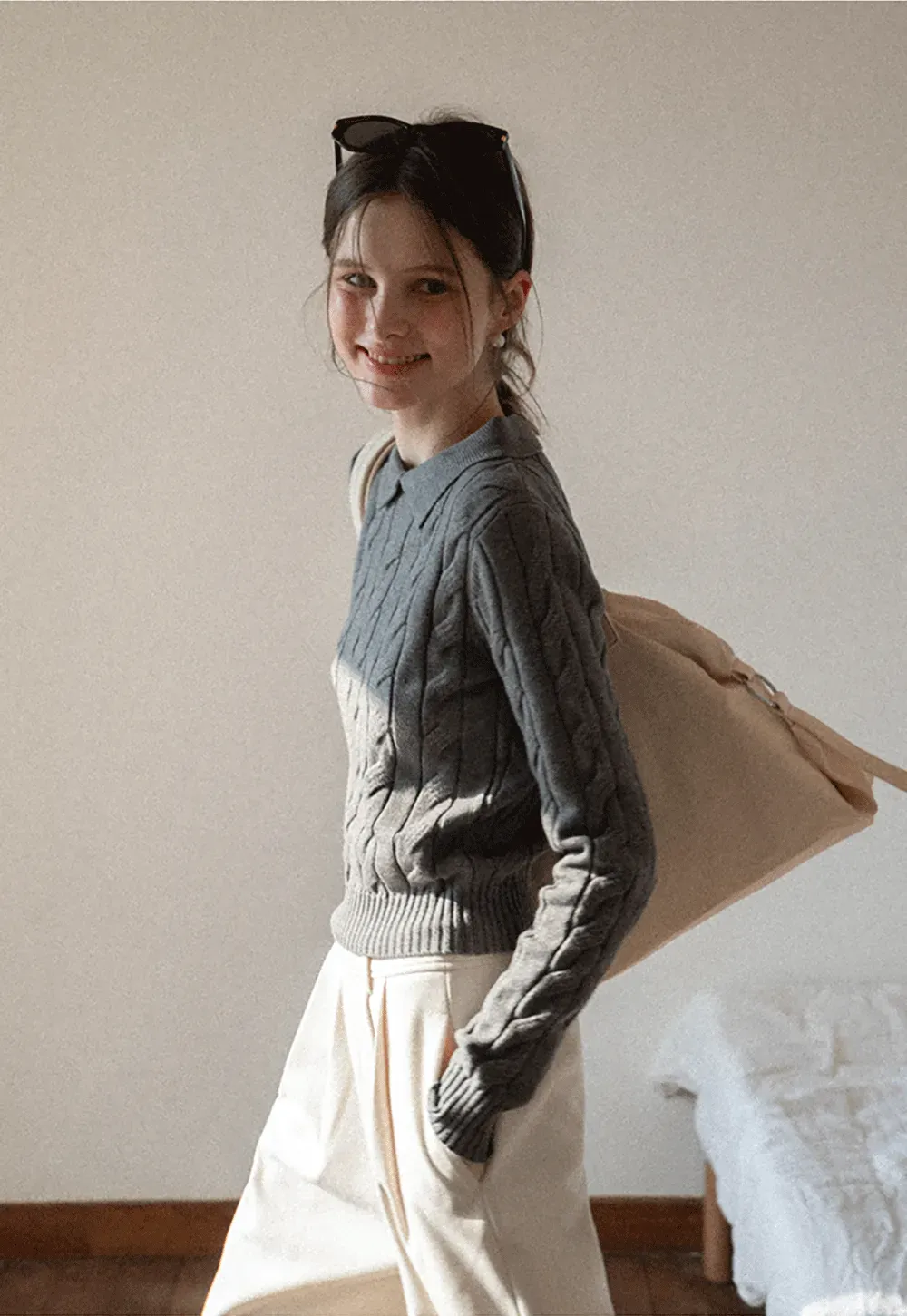 Elegant Wide Leg Trousers High Waist Design for Women