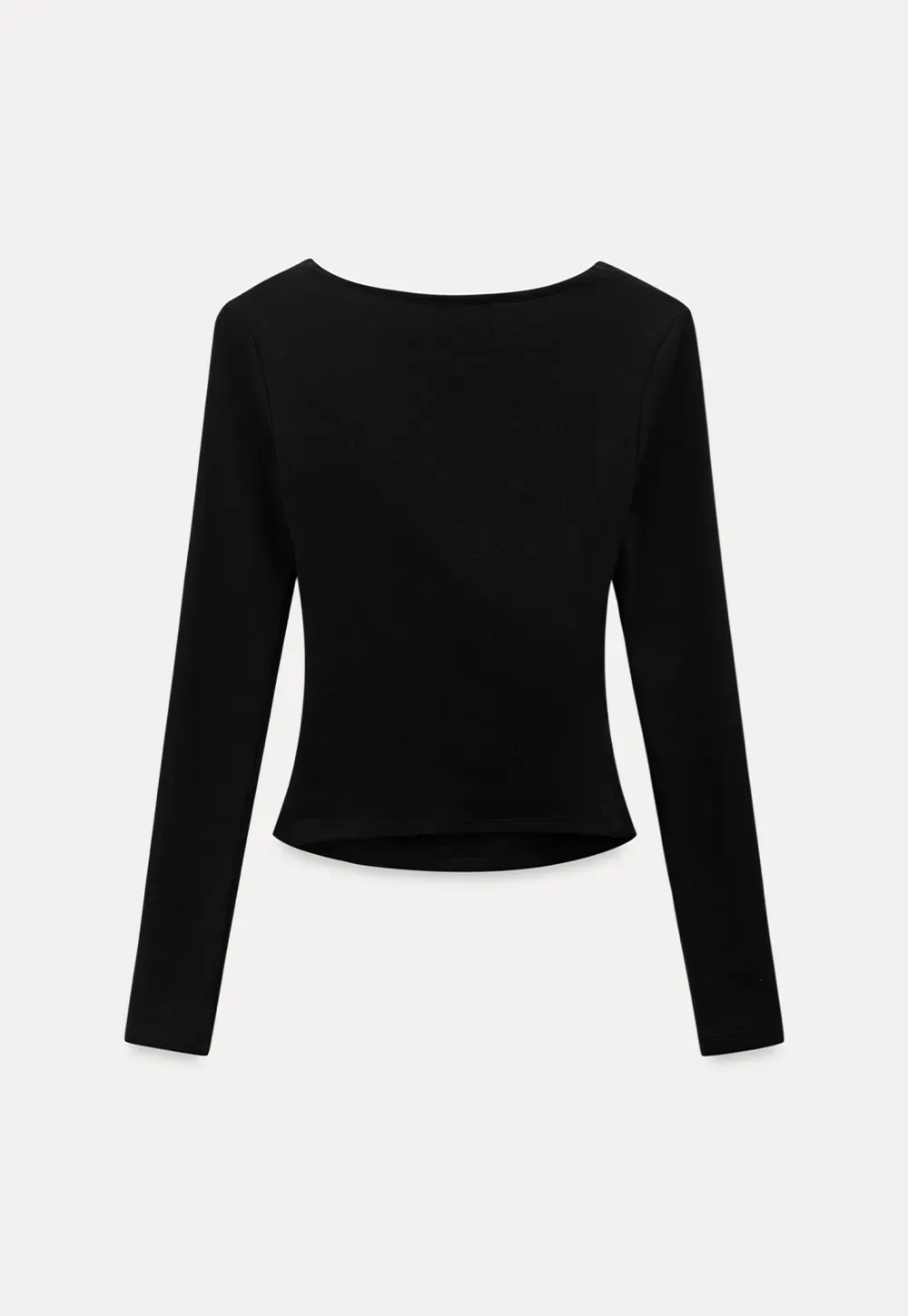 Elegant Long Sleeve Crop Top for Women
