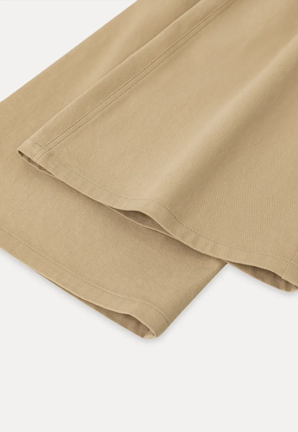 Wide Leg Casual Pants with Back Pockets