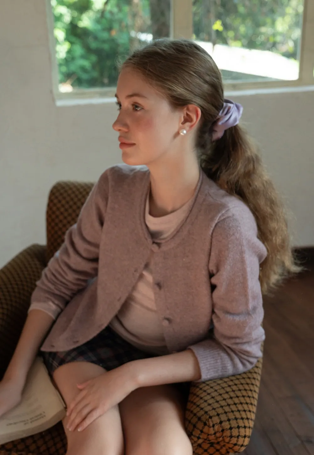 Button Front Knit Sweater Cardigan