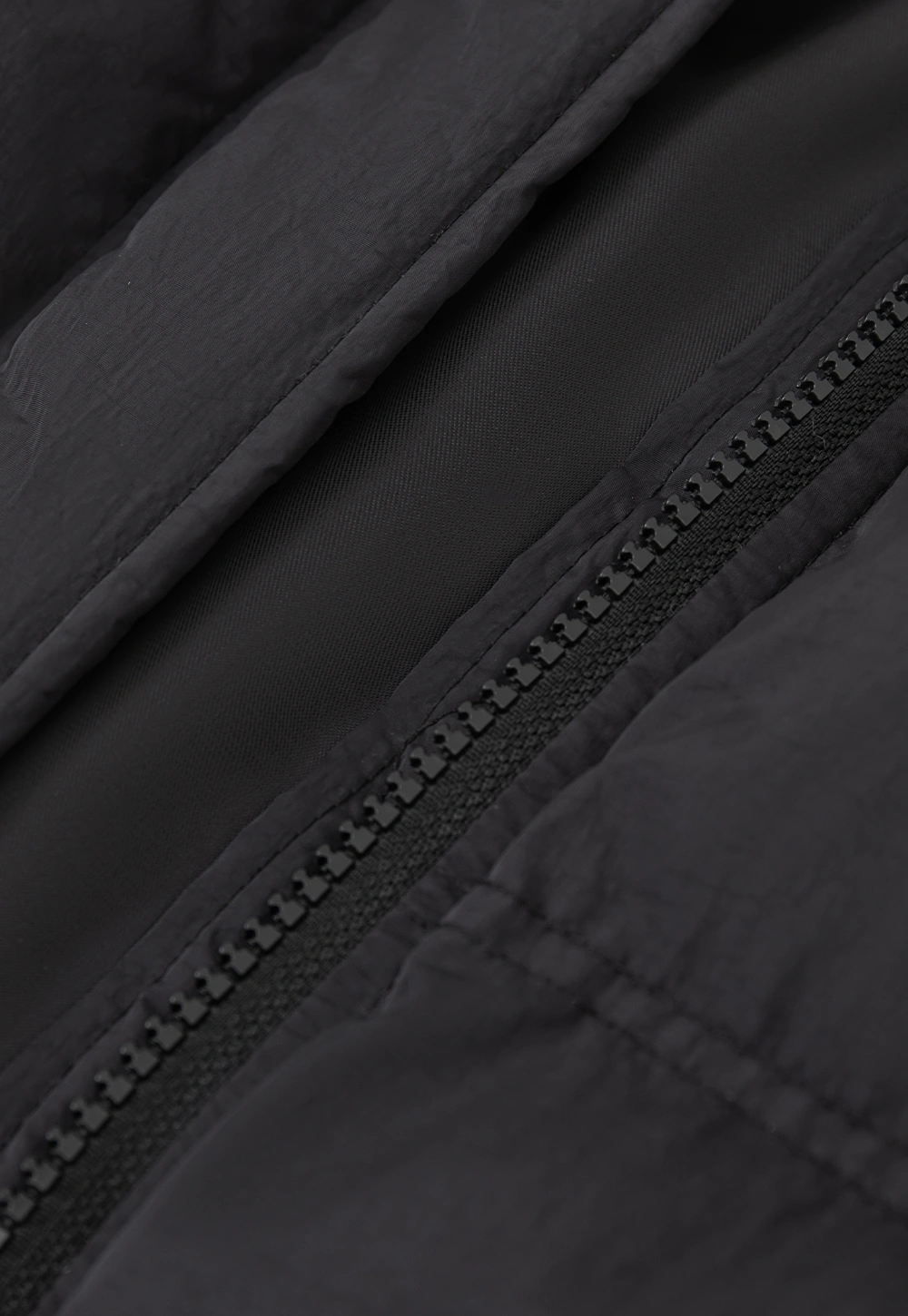 Stylish Black Winter Coat Jacket with Fur Hood