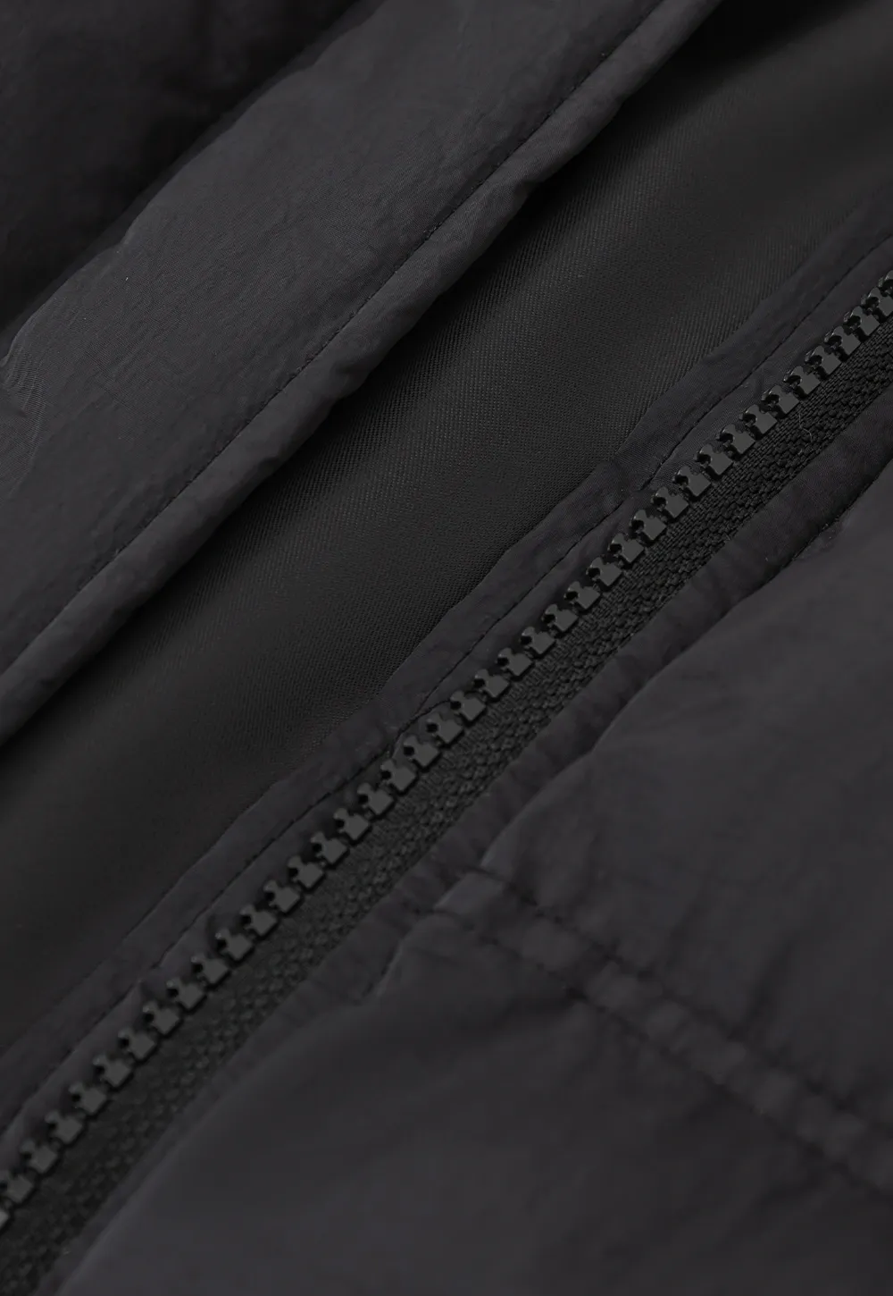 Stylish Black Winter Coat Jacket with Fur Hood