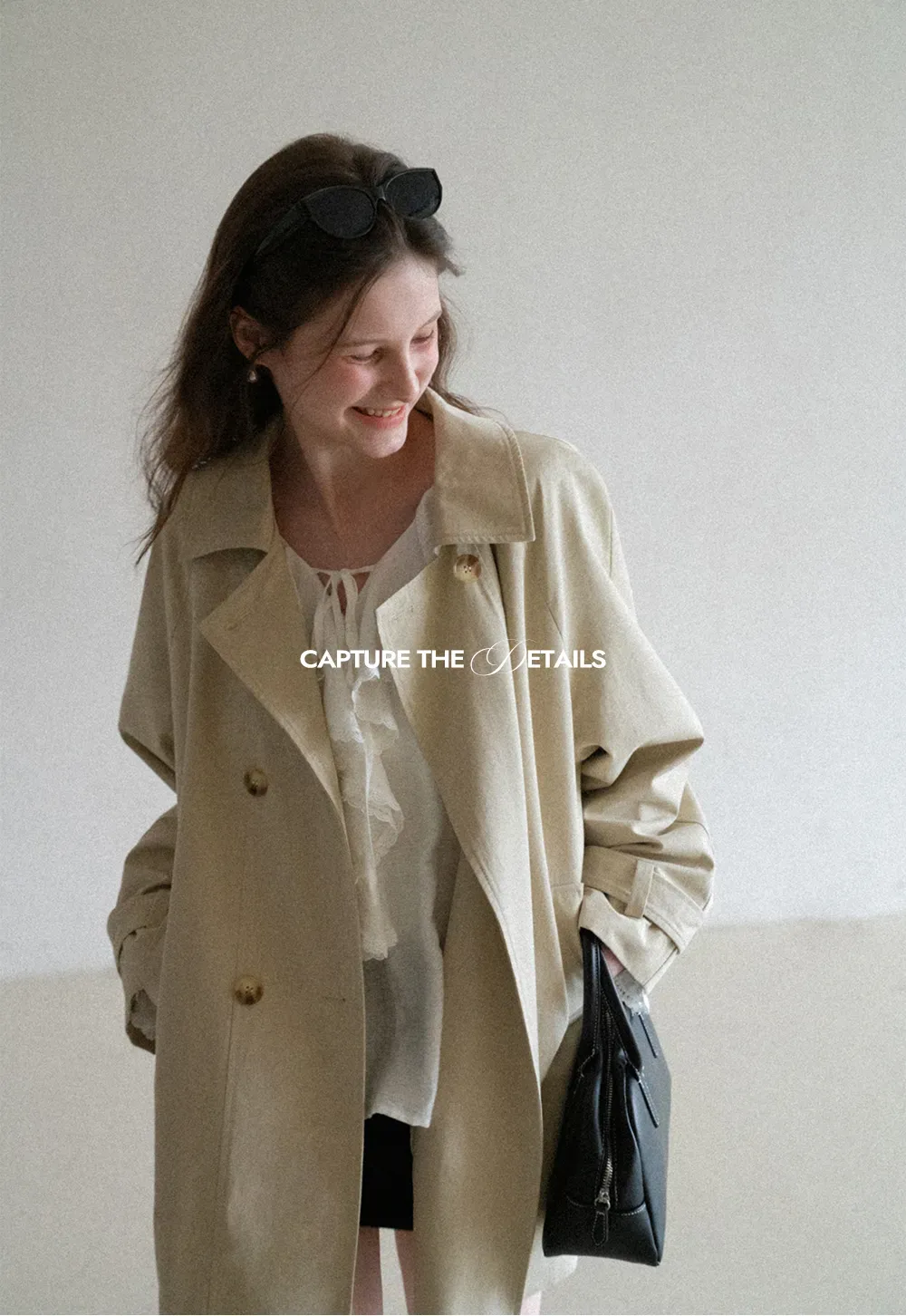 Elegant Double Breasted Short Jacket