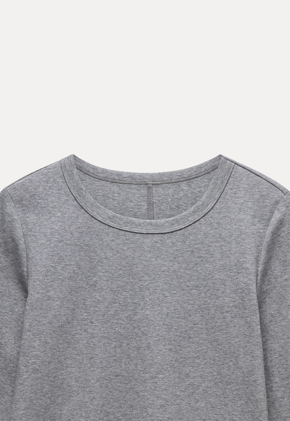 Basic Slim Fit Long Sleeve Top for Women