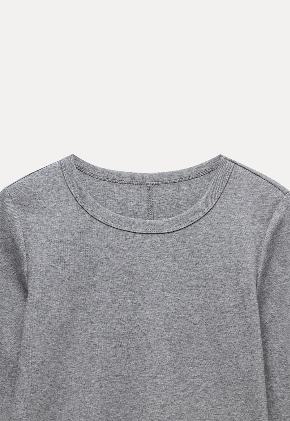 Basic Slim Fit Long Sleeve Top for Women