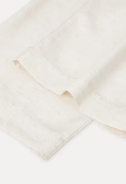 Wide Leg Drawstring Casual Pants