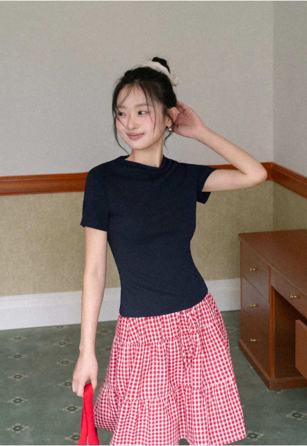 Short Sleeve Crew Neck T Shirt