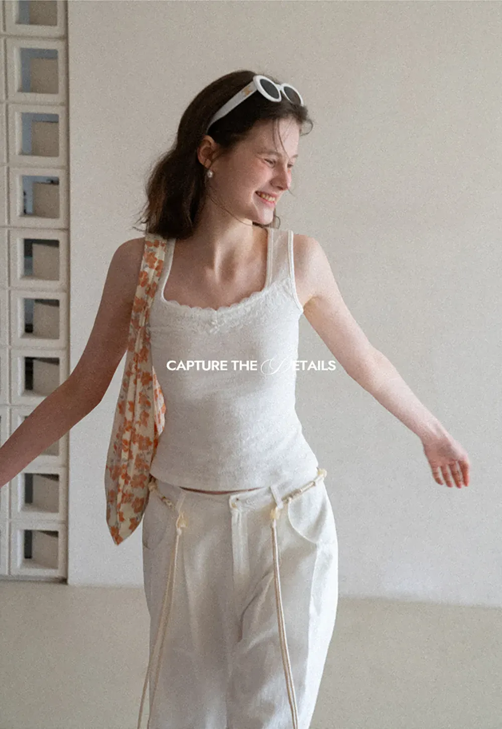 Casual Pants with Wide Legs and Pleats