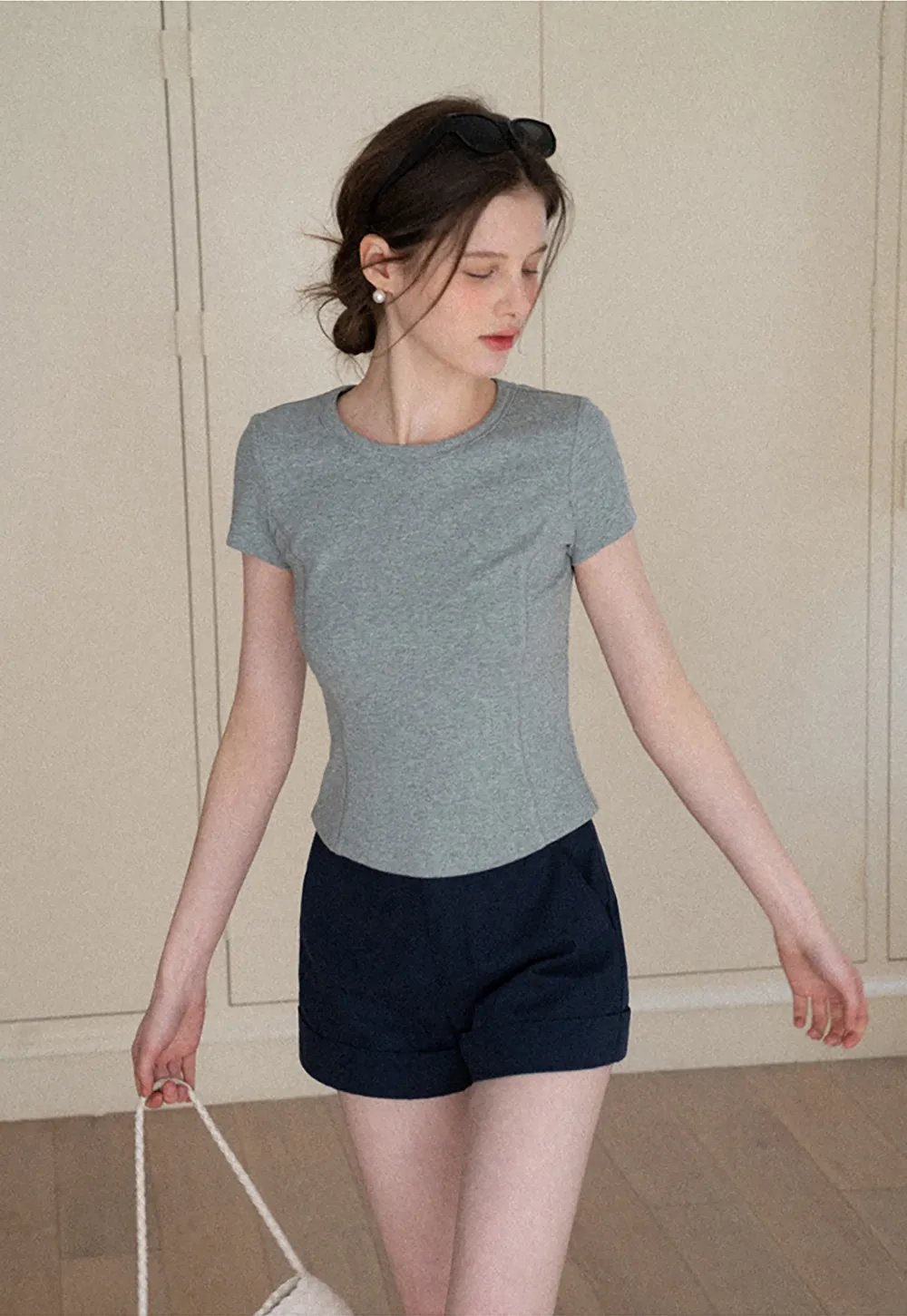 Short Sleeve Crew Neck T Shirt