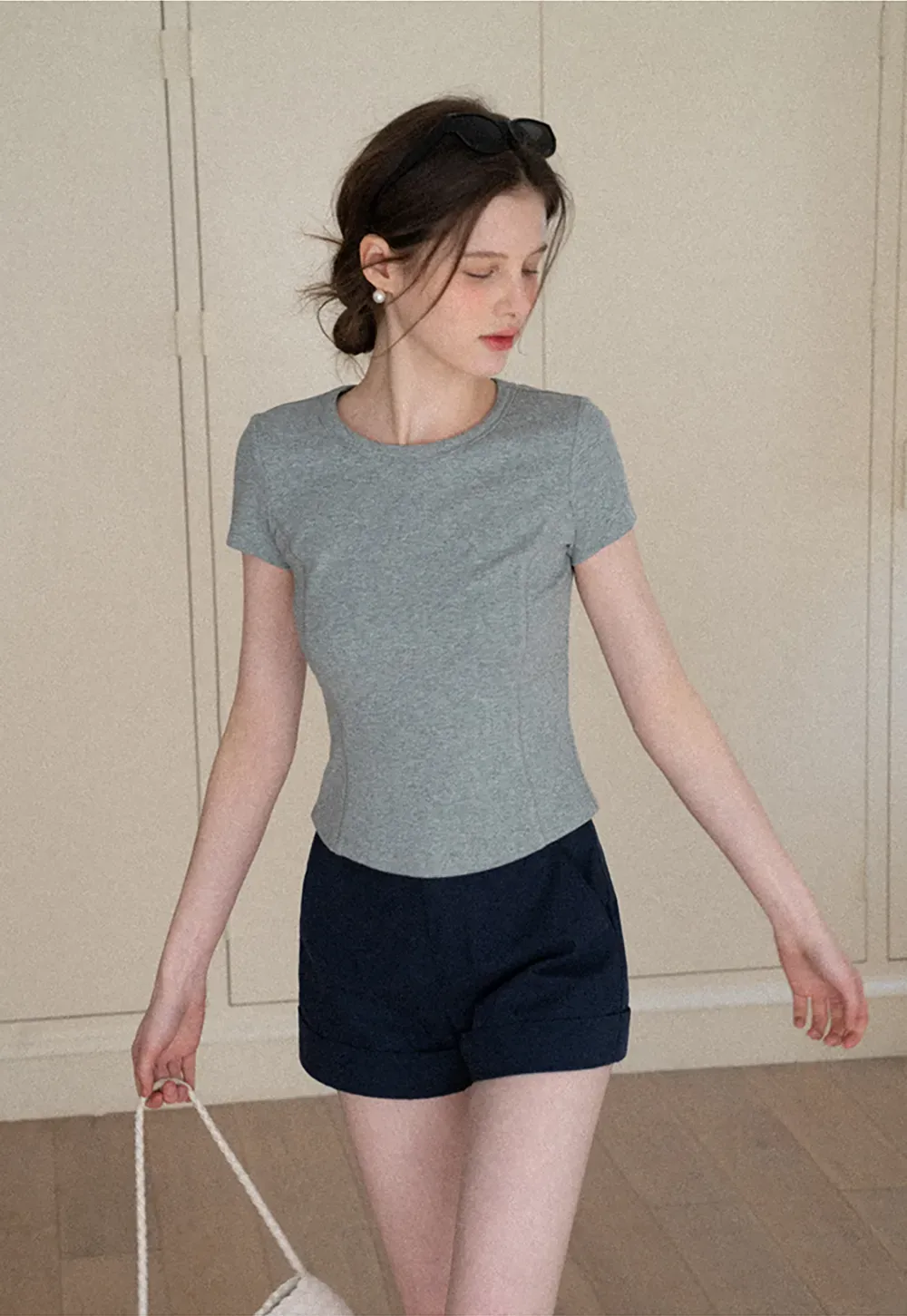 Short Sleeve Crew Neck T Shirt