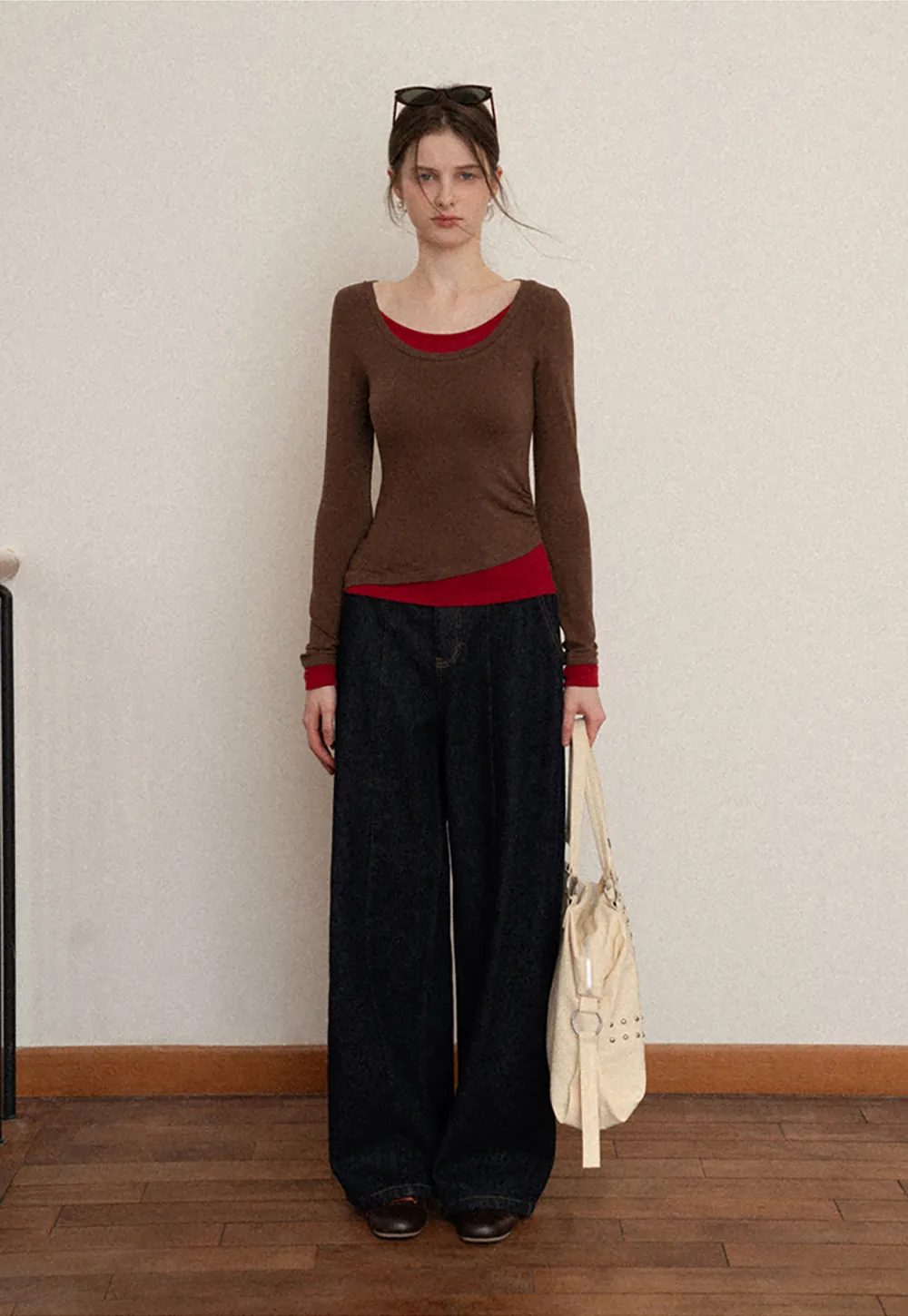 Wide Leg Denim Jeans for Women Casual Style