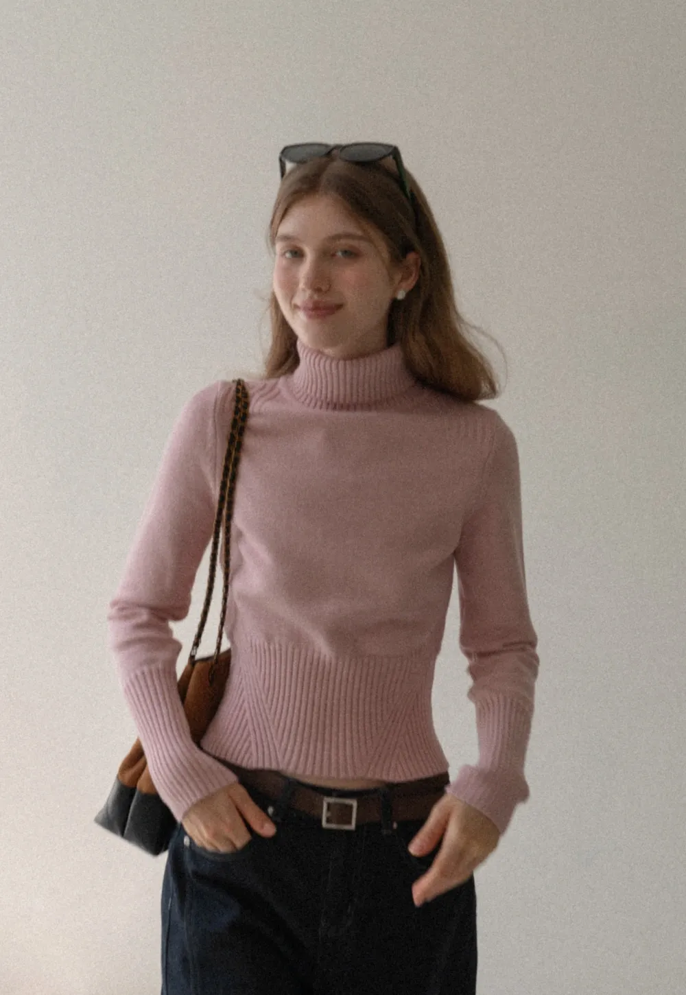 Elegant Knit Turtleneck Sweater for Women Winter Style