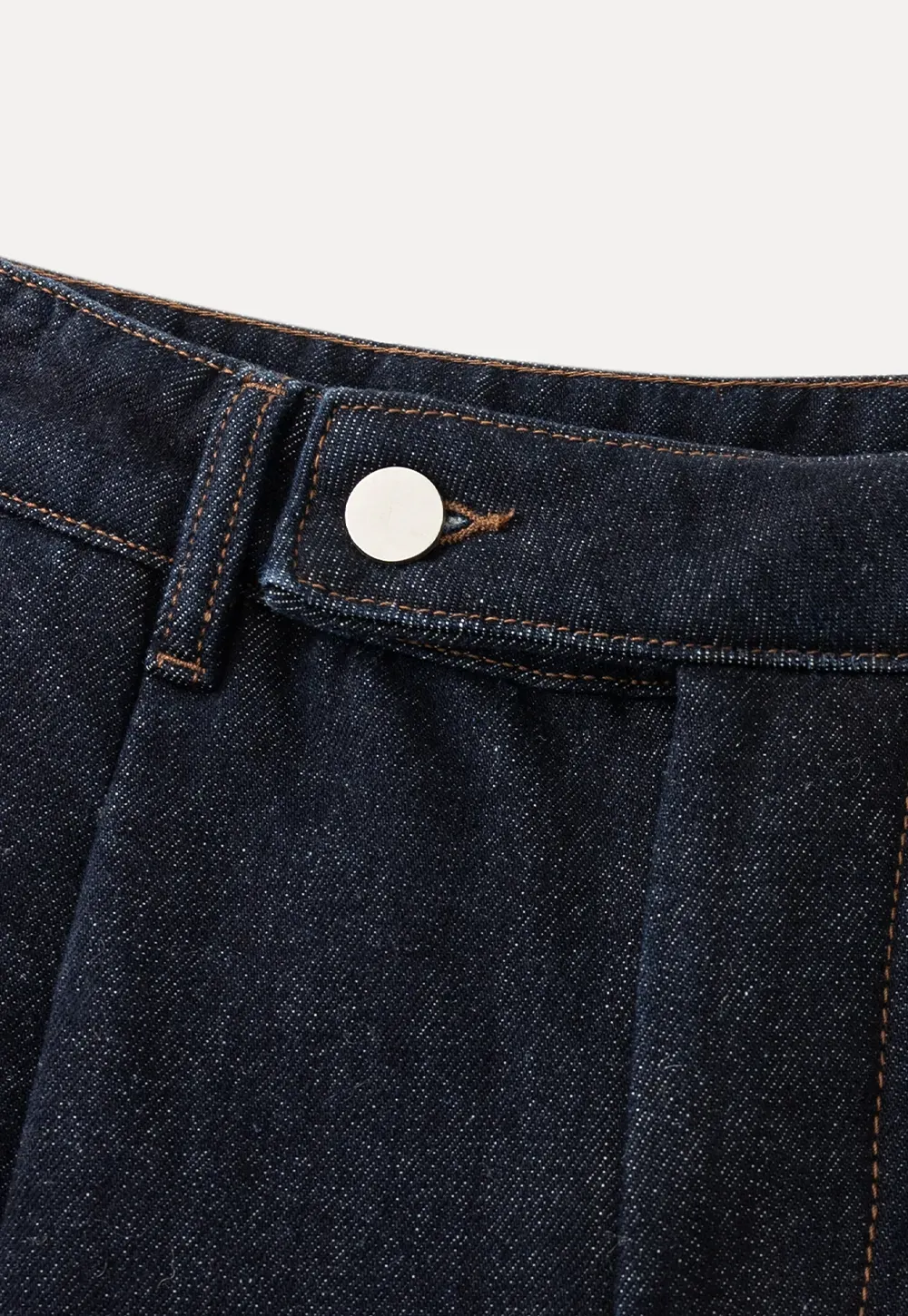 Dark Denim Wide-Leg Pants