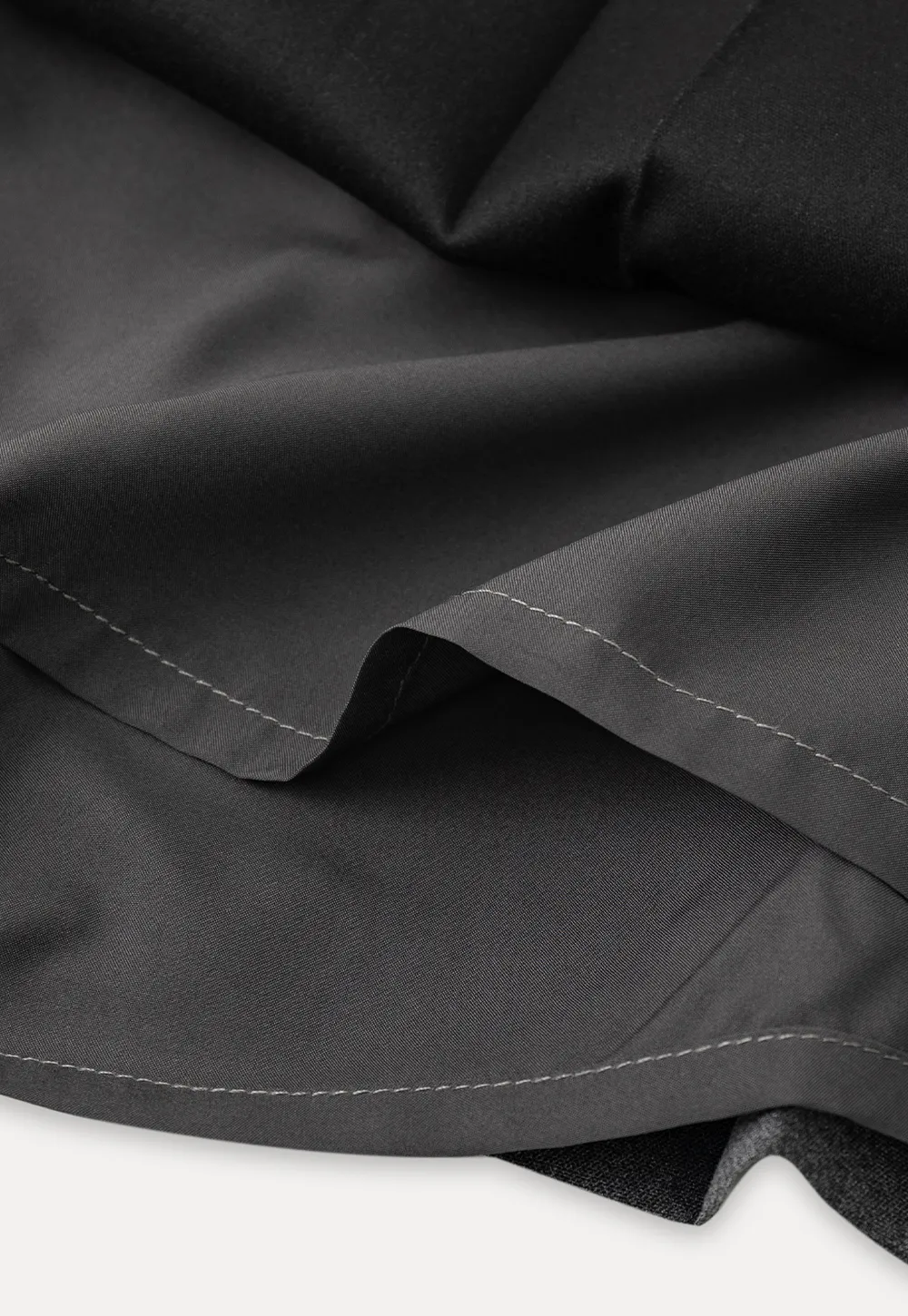 Pleated A-line Mini Skirt