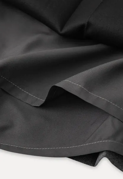 Pleated A-line Mini Skirt