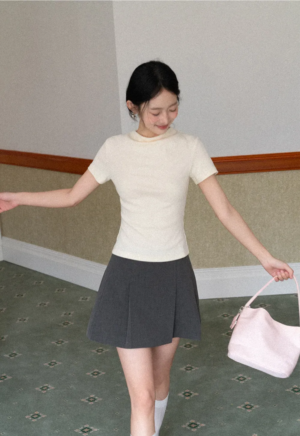 Short Sleeve Crew Neck T Shirt