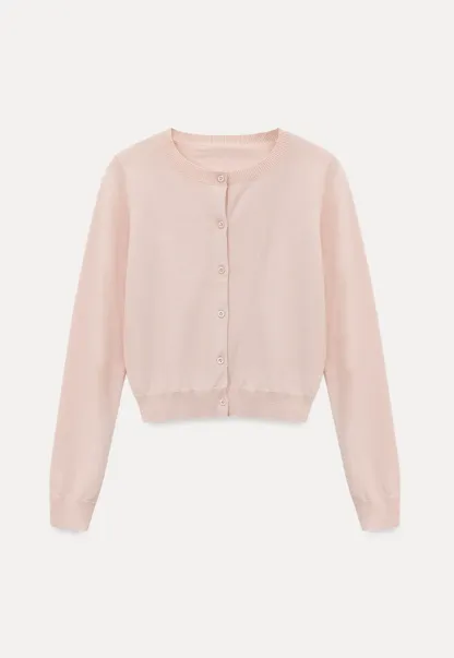 Lightweight Knit Cardigan with Button Front