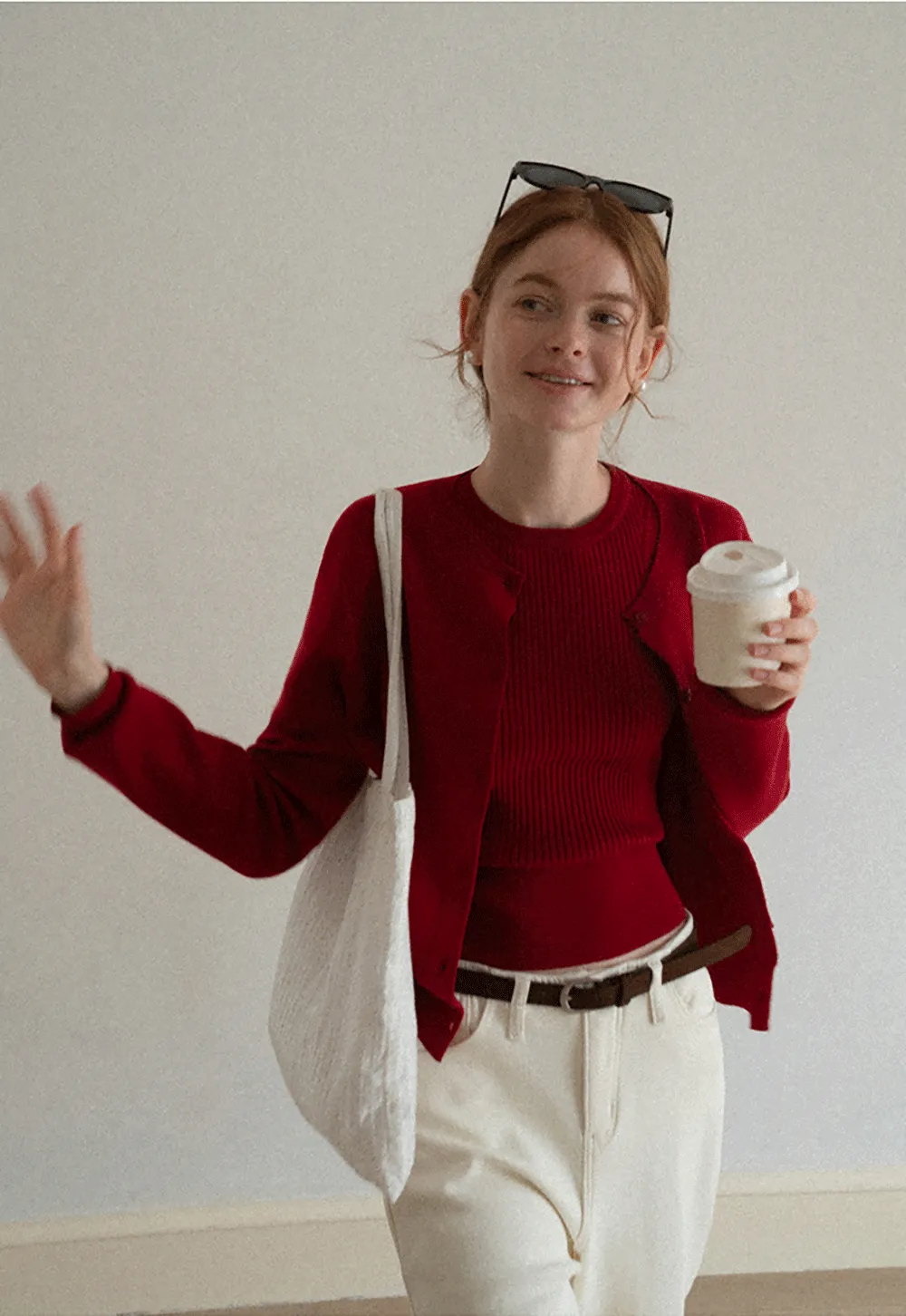 Ribbed Knit Tank Top for Women