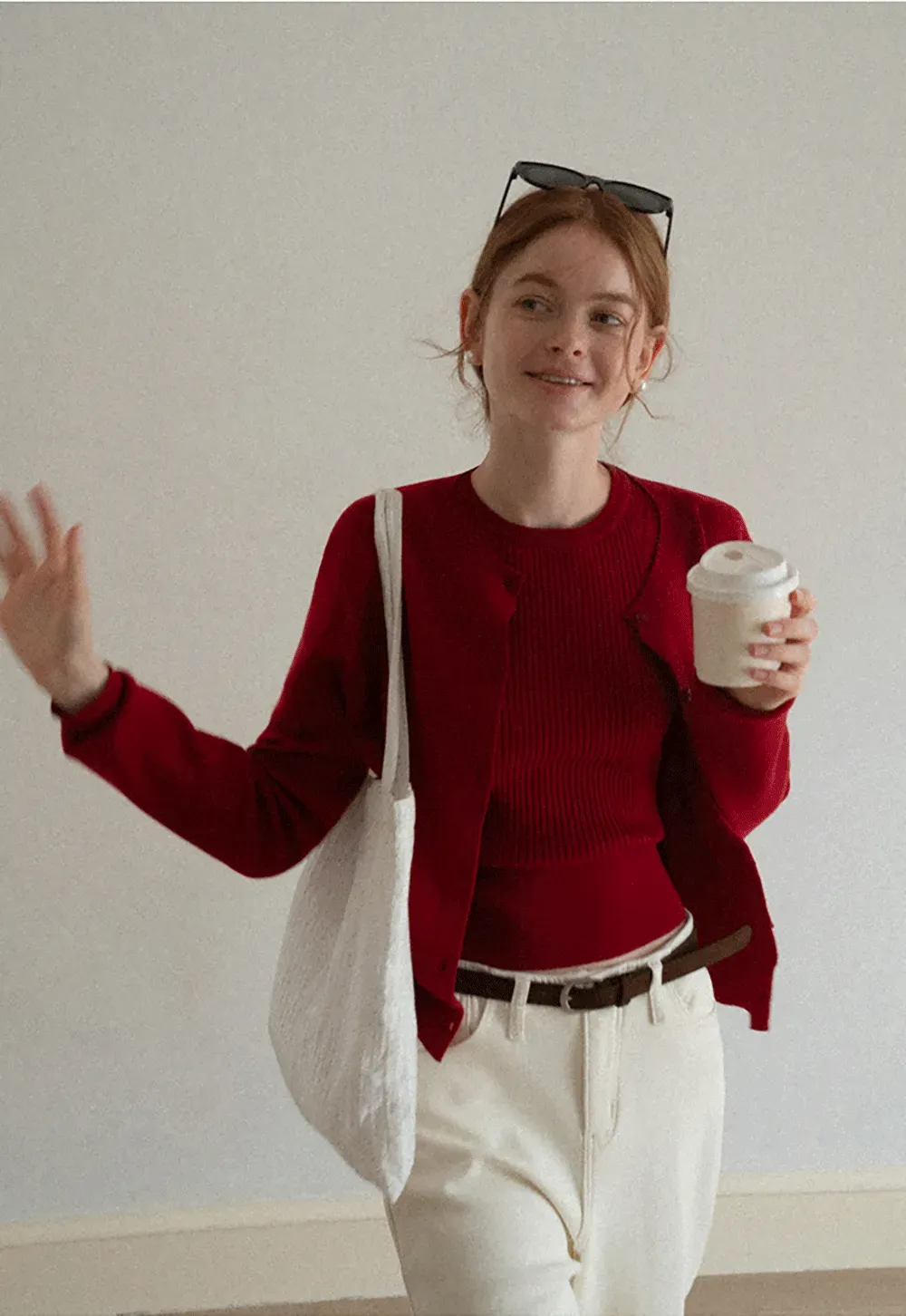 Ribbed Knit Tank Top for Women