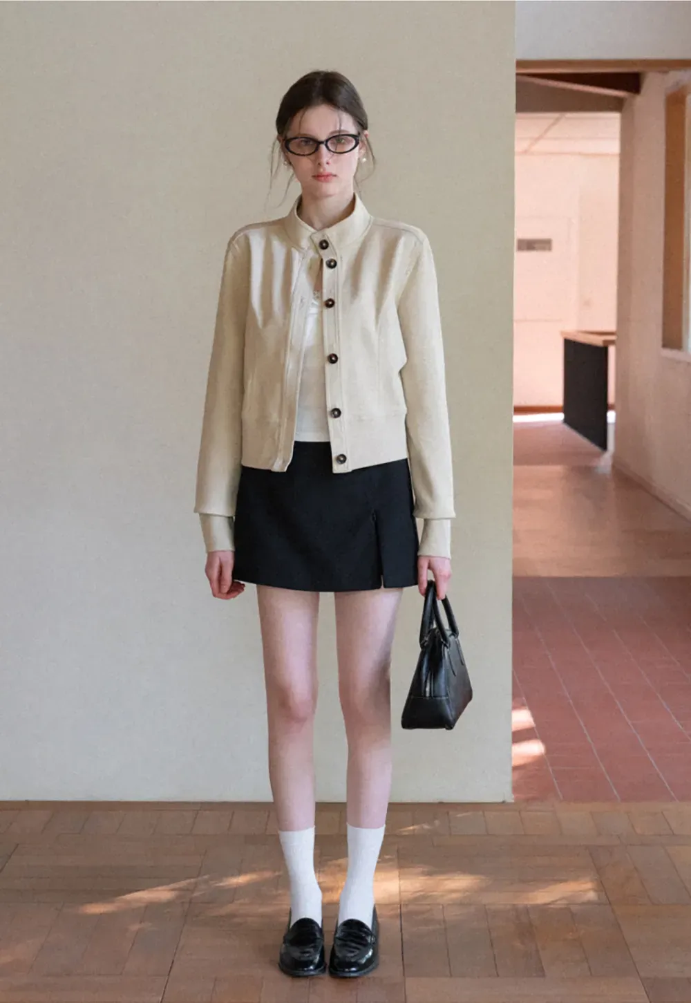 Lace Trimmed V Neck Camisole with Ruched Detail