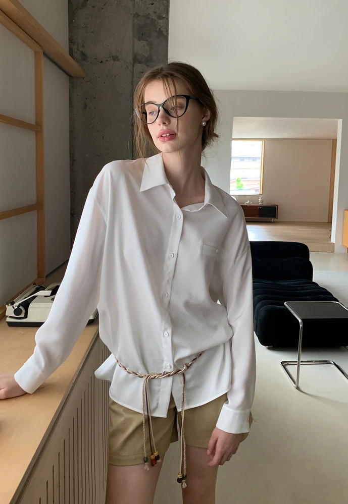 Oversized White Shirt