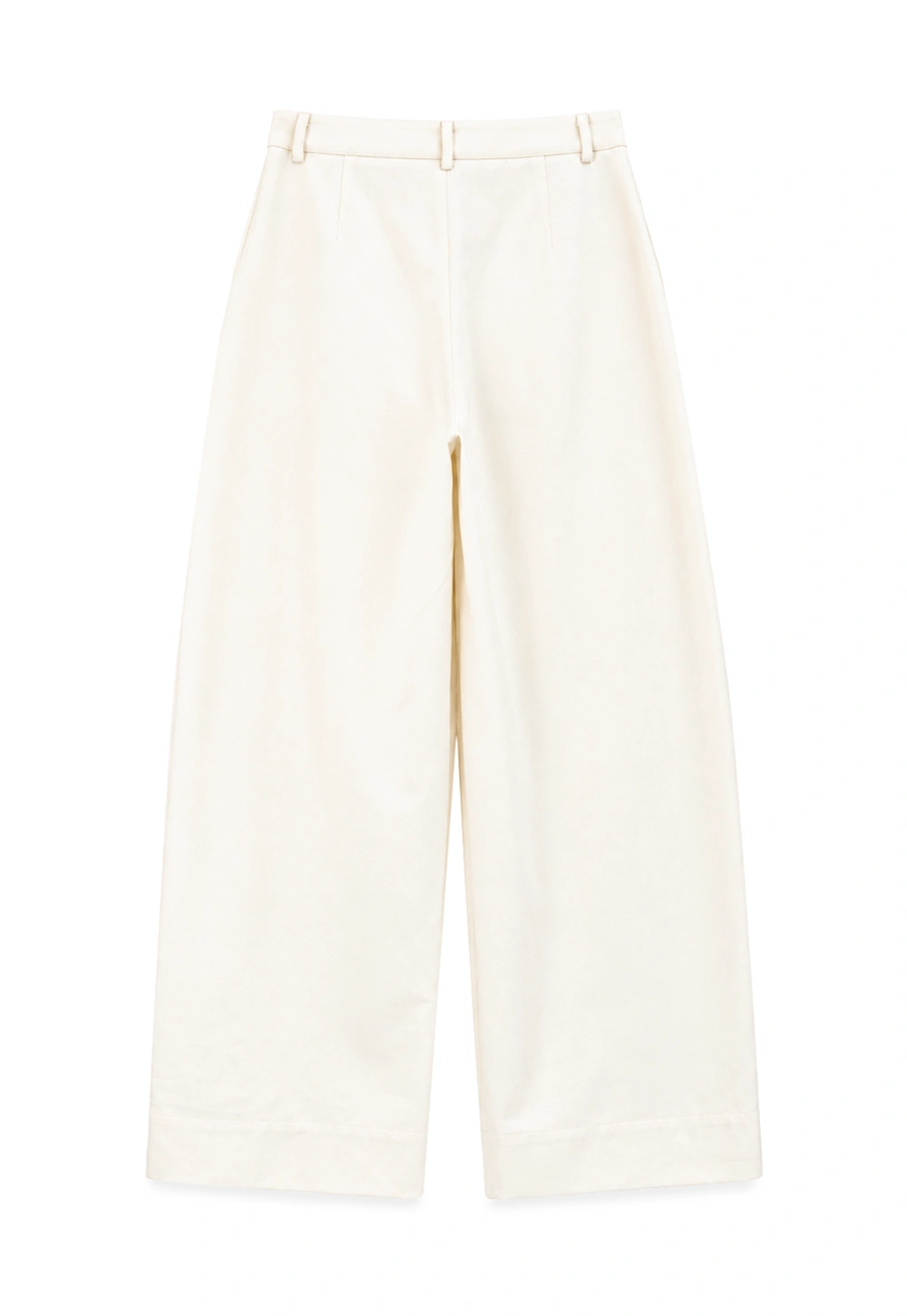 Wide Leg Straight Cut Casual Pants