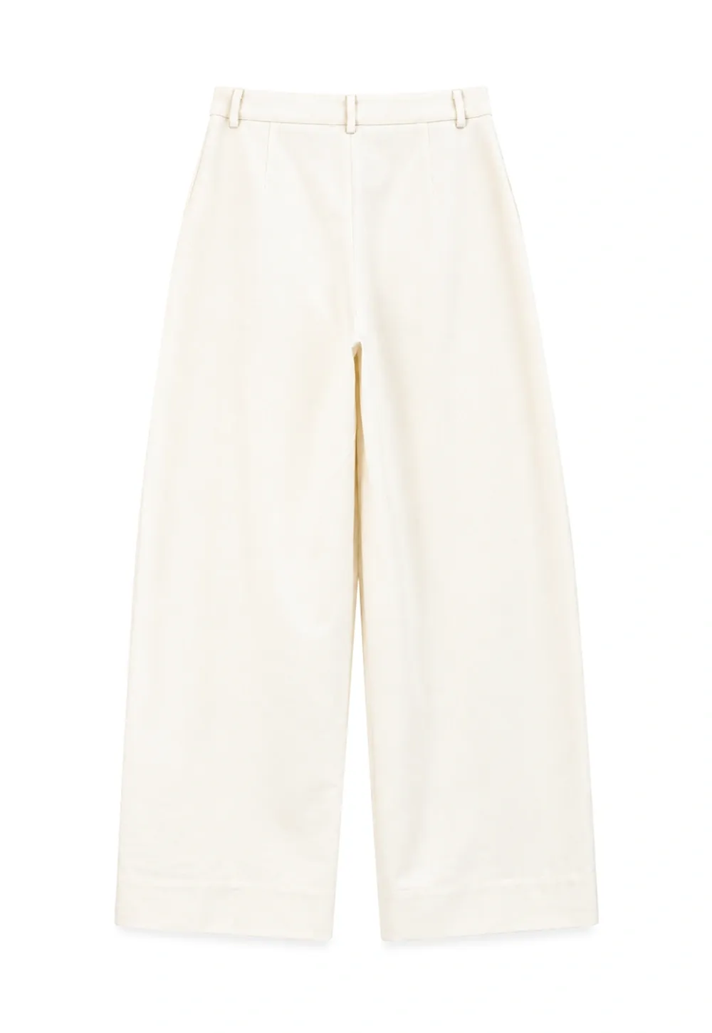 Wide Leg Straight Cut Casual Pants